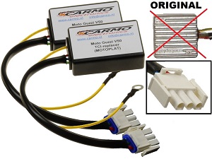 MOTOPLAT MOTO GUZZI V50 NATO IGNITER IGGITION MODULE CDI TCI Box (2x) - Motoplat 9635105