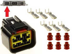 6 Way CDI ECU złącze motocyklowe