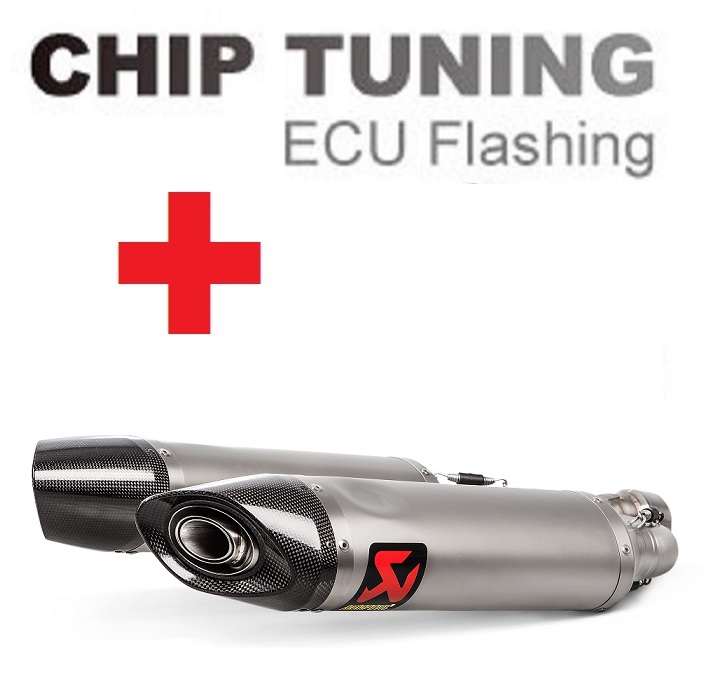 Aprilia Shiver 900 2017-2020 Wysoka wydajność ECU Flash Tuning + Akrapovic S-A9SO1-HDT/1 (etap 3)
