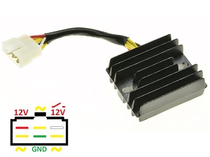 CARR201 -YY - MOSFET Benzhou Quantum YY125 YY 125 REGULATER REGULATER (LH0909)