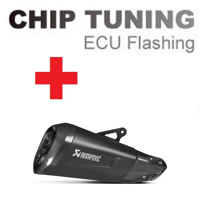 BMW S1000 XR 2015-2016 Rura wydechowa Akrapovic S-B10SO4-HZDFT (Etap 3)