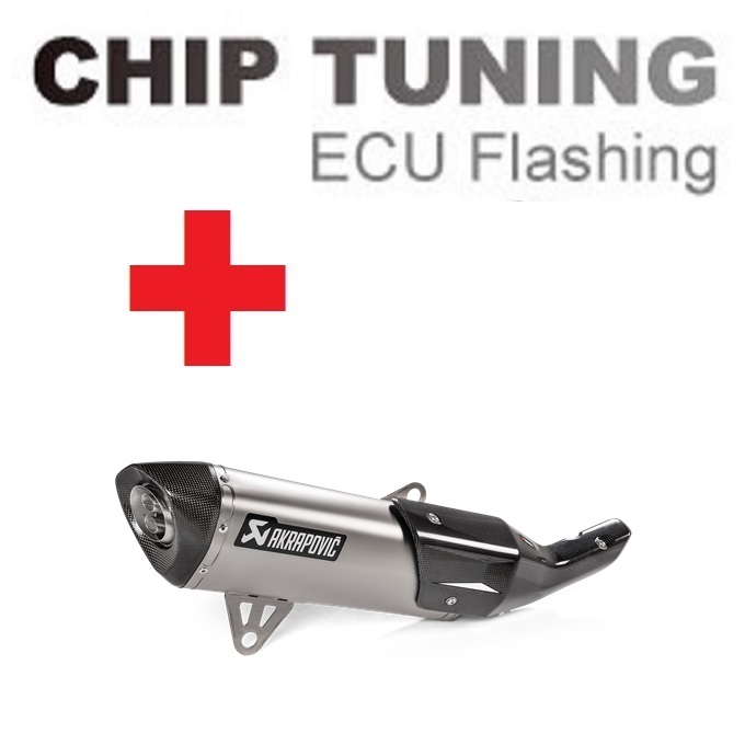 BMW C400GT / C400X 2018-2020 Wysoka wydajność ECU Flash Tuning + Akrapovic S-B4SO2-HRT (etap 3)