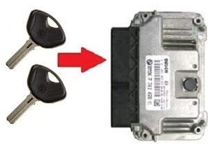BMW 2X Chip Klucz programowanie → ECU BMW 2X Chip Klucz programowanie → ECU