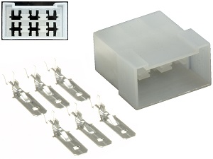 6 -pinowa wtyczka obudowy CDI Bosch Porsche Ducati Cagiva Laverda