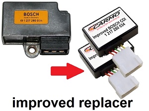 Bosch Igniter Moduł zapłonowy CDI TCI Box Ducati Cagiva Laverda 1217280034 1217280042 (2 x)