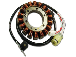 Yamaha YFM350 YFM400 YFM660 Raptor Warrior Wolverine Big Bear Grizzly Stator - CARG2681