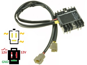 CARR104-MASH-650 X-RIDE MOSFET Regulator napięcia prostowniczy (20123TT3210055)