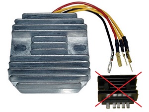 CARR134 - Suzuki GS GSX DR MOSFET Regulator napięcia prostownik (RS21)