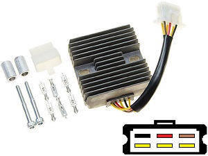 CARR151 - KAWASAKI EN500 GPZ500 MOSFET Regulator napięcia prostowniczy SH530-12