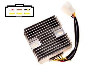 CARR204-ER5 KAWASAKI ZEPHYR ER5 MOSFET Regulator napięcia