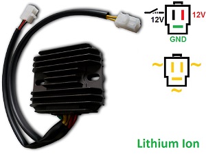 CARR164-LI-HONDA CX500 SUZUKI VS800 MOSFET REGULTATER RECLATOR (31600-415-008, SH232-12, Shindengen)-jon litowy