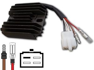 Carr204yfm yamaha yfm yfb - prostownik regulacyjny napięcia MOSFET