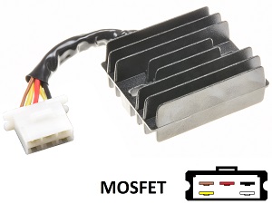 CARR204-KZ-KAWASAKI KZ MOSFET REGULTAGE REGULATOR (SH522-12, 21066-1032)