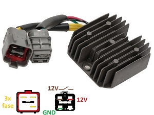 Carr691Griz Yamaha Grizzly 300 - REPULTER MOSFET REGULTAGE