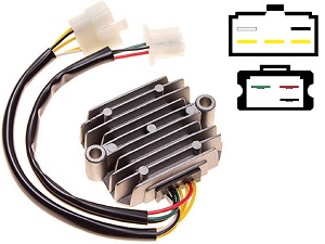 CARR211 HONDA CB MOSFET Regulator napięcia prostownik (SH234-12, SH236-12, SH236A-12, SH236B-12, SH538-12, SH255-12)