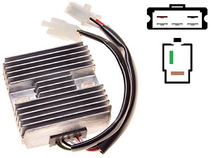 CARR311 - Yamaha XS Kawasaki KH500 MOSFET Regulator napięcia prostownik (wirnik -2)