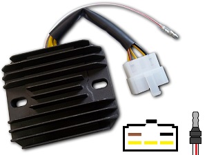 CARR371 - KAWASAKI KZ Z MOSFET Regulator napięcia
