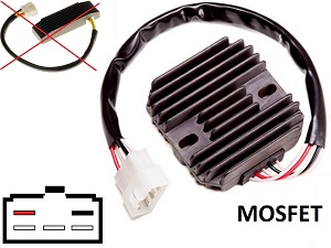 CARR401 - prostownik napięcia MOSFET Suzuki MOSFET