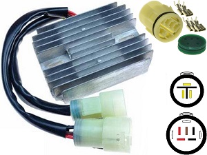 CARR441-KAWASAKI ZX MOSFET Regulator napięcia prostownik (SH689-12, 21066-1119)