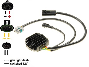 CARR504 - DUCATI ST2 MOSFET Regulator napięcia prostownik