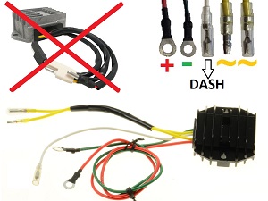 CARR511-851 - DUCATI MOTO GUZZI 2 FASE MOSFET Regulator napięcia