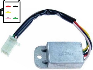 CARR671 HONDA XL Regulator napięcia prostownik 12 V SH542