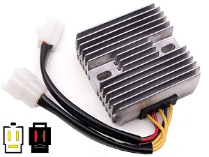 CARR731 DR250 DR350 RD125 MOSFET Regulator napięcia prostownik (32800-14d10, 32800-14d11, SH535A-12)