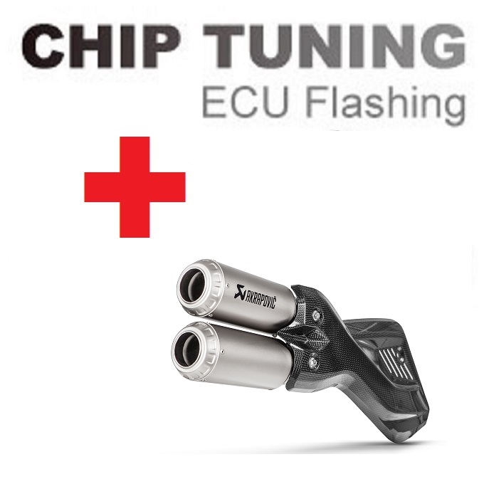Ducati Multistrada 1200 Enduro/1260 Enduro/950/950S/VS2/VS2S 2017-2020 Rura wydechowa Akrapovic S-D9SO10-Hifft (etap 3)