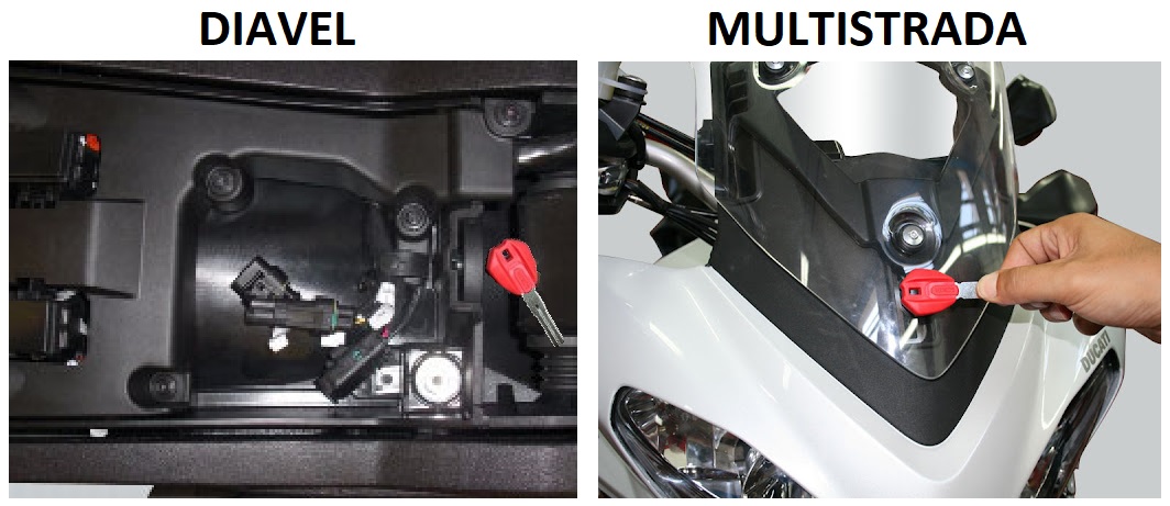 Ducati Chip Key Antenna Diavel Multidtrada 1200 Programowanie