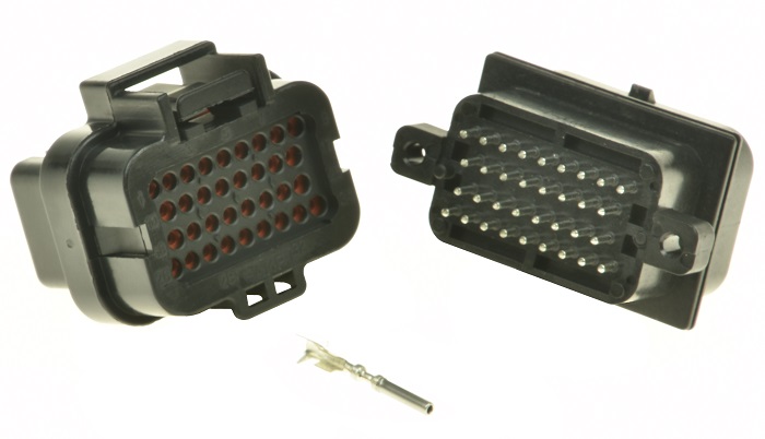 Piaggio vespa gilera peugeot ECU Zestaw 34 Pins Way Terminale