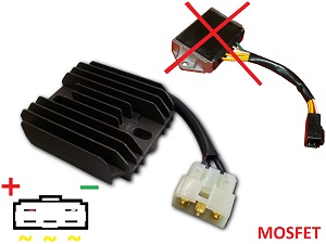 CARR201 - MOSFET GATGAS GAS VOCTAGE REGULTATER RECOLTER (MFS450434009 DUCATI)