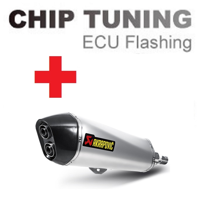 Gilera / Peugeot / Piaggio 2007-2016 Rura wydechowa Akrapovic S-PI4SO3-HRSS (etap 3)