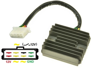 CARR291 - prostownik napięcia Honda MOSFET