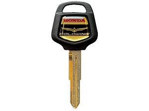Honda GL1800 GL1800A Goldwing Blanco Hiss Key Nowy-(35121-MCA-811, 35121MCA811)
