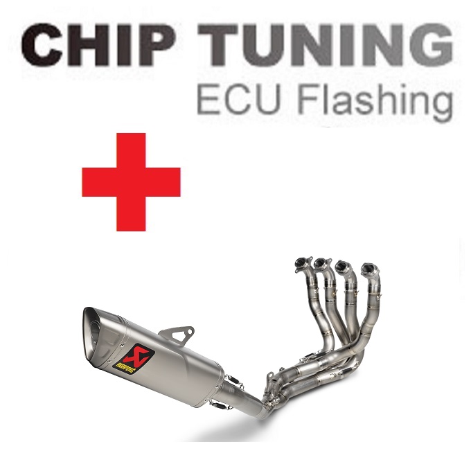 Honda CBR1000RR FireBlade / SP 2020-Today High Performance ECU Flash Tuning + Akrapovic S-H10E3-APLT (etap 3)