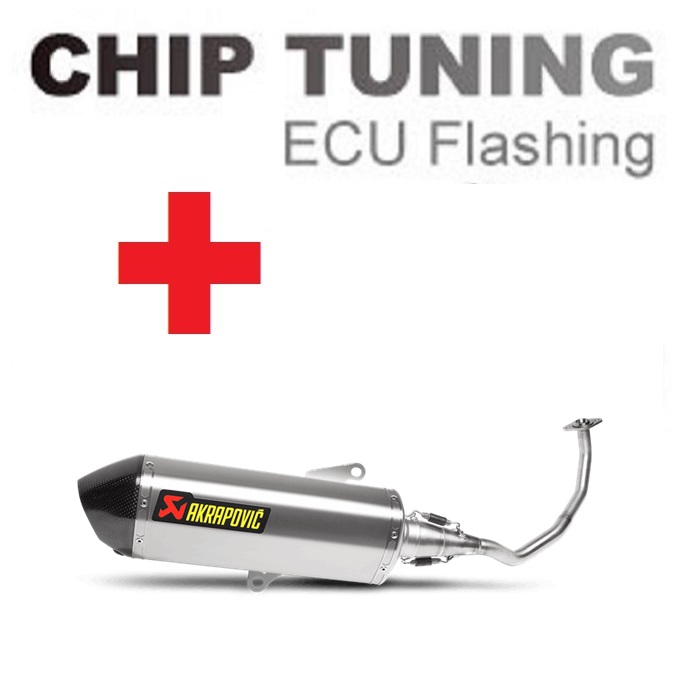 Honda Forza 125 2015-2016 Rura wydechowa Akrapovic S-H125R3-HRSS (etap 3)