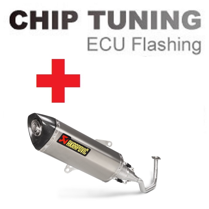 Honda Forza 125 2017-2020 Rura wydechowa Akrapovic S-H125R5-HRSS (etap 3)