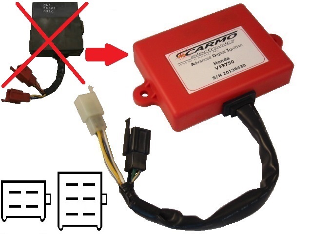 Honda VFR700 Moduł zapłonowy zapłonowy CDI TCI Box ML7 561B1 30410-ML7-661