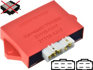 Kawasaki VN1500 Igniter Ignition CDI TCI Box 21119-1217 21119-1417