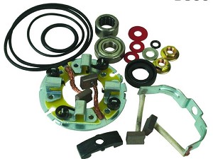 Zestaw pędzla węglowego silnika startowego Kawasaki KLR650 KLX650 ZX-10 Honda VF Magna Suzuki GSX-R750 GSX-R1100