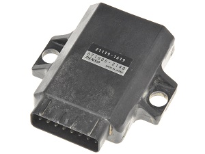 KAWASAKI KX250 2003 2004 Moduł Igniter Ignition CDI Box (21119-1619, 071000-2140) KAWASAKI KX250 2003 2004 Moduł Igniter Ignition CDI Box (21119-1619, 071000-2140)