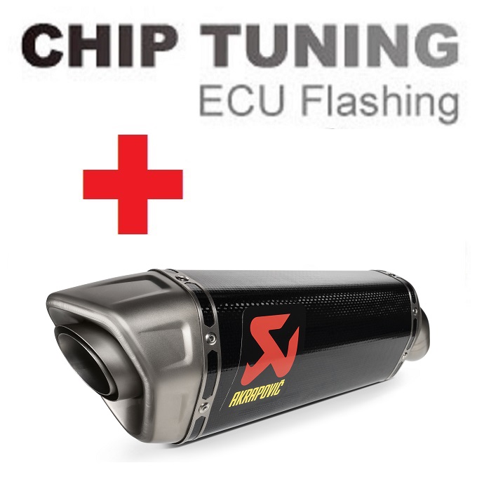 Kawasaki Ninja ZX10R / ZX10R SE / ZX10RR 2021-2023 WYSOKIE WYSOKIE ECU Tuning + Akrapovic S-K10SO27-HRC (etap 3)