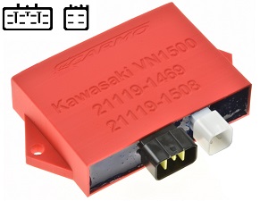 Kawasaki VN1500 Vulcan VNT50D Moduł zapłonu zapłonowego CDI TCI Box 21119-1469 21119-1508