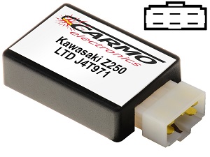 KAWASAKI Z250 KZ250 LTD Moduł zapłonu zapłonowego CDI TCI (J4T971)
