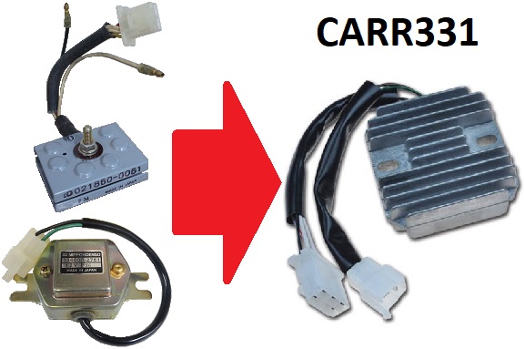 Kawasaki KZ750 Z750 REGULATOR RESTIFIER Nowoczesny MOSFET