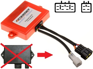 Kawasaki ZX7R ZX750 Ninja Igniter Moduł zapłonowy CDI TCI Box (21119-1460, 21119-1462)