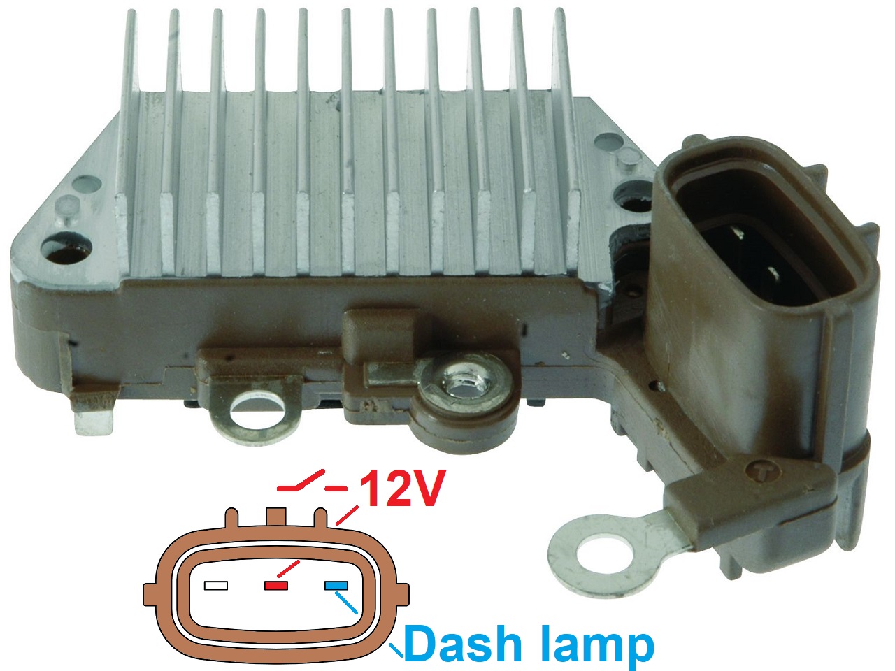 RG-ZZR-KAWASAKI ZZR1200 ZZ-R1200 ZX1200 Ninja Bobcat Regulator napięcia (126000-2490, 230-52102)