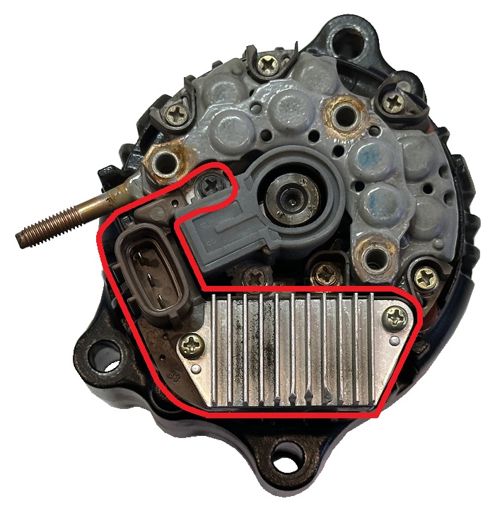 Kawasaki ZZR1200 ZX1200 Ninja Bobcat Regulator napięcia Alternator