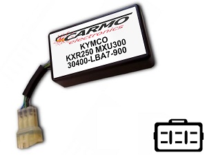 KYMCO KXR250 MXU250 Igniter Moduł zapłonowy CDI TCI Box (30400-LBA7-900, CT-LBA7-00)