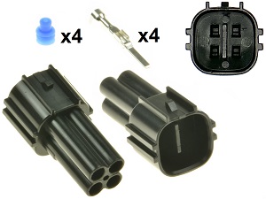 MV Agusta Alternator Regulator Regulator Connector 4 Way